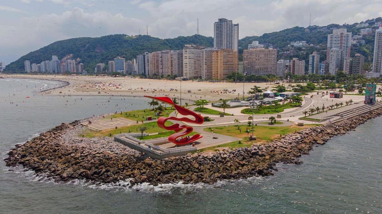 Kitnet Aconchegante Beira Mar. Apartamento Santos  Exterior foto